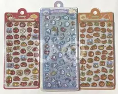 inamazy 3D embossed sticker　シール　トマト