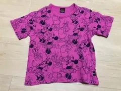 BABYDOLL 半袖　Tシャツ　ディズニー　ミニー ミッキー　ピンク