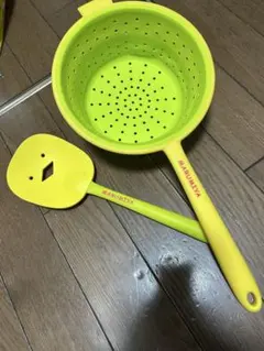 MARUMIYA キッチンツールセット 折りたたみザル ターナー