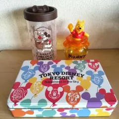 【美品/匿名配送】東京ディズニーリゾート お菓子　容器　3点セット