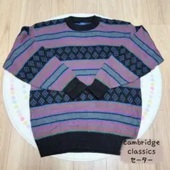 Cambridge Classics ニットセーター セーター 長袖 L ニット
