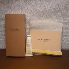 ロクシタン　ハンドタオル、ハンドクリーム