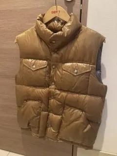 THE NORTH FACE PURPLE LABEL ゴールド ダウンベスト