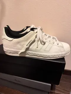 希少　adidas Superstar Off White/Core Black