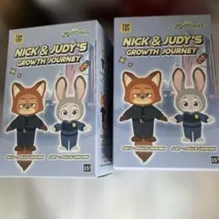 TOPTOY ZOOTOPIA NICK&JUDY'S GROWTH