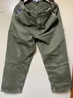 polar bigboy カーキペインターデニム