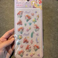 ぷくぷくシール　Disney アリエル　プリンセス　★新品★