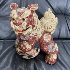 陶器製 獅子の置物 - メルカリ