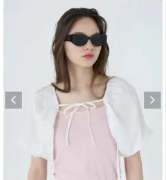 TINA:JOJUN レースアップボレロ