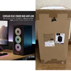Corsair 2000D RGB AIRFLOW PCケース ブラックのサムネイル