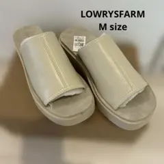 【新品未使用】ローリーズファーム　カンドウフィットサンダル　Mサイズ