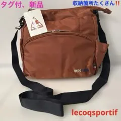 lecoqsportif ルコックスポルティフ　メンズ　ショルダーバッグ