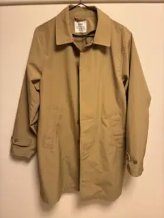 coen ステンカラーコート M ベージュ