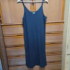 LOWRYS FARM ブラックノースリーブワンピース