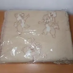 東京ディズニーリゾート Chip n Dale ブランケット フリンジ付き