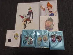 遊戯王》コラボカフェ友情編 ワイヤーチャームA・特典ブロマイド 