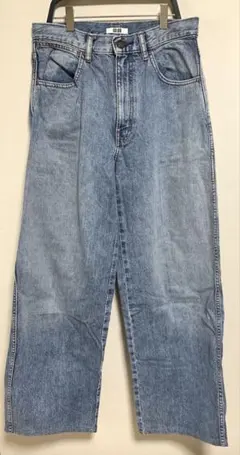 UNIQLO ジーパン　ワイドパンツ