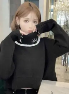 Rady タートルロゴニットトップス