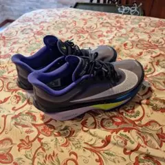 Nike ZoomX スパイクシューズ グレー/ブルー/ピンク　25.5㎝ Nike ZoomX スパイクシューズ グレー/ブルー/ピンク 25.5㎝ - メルカリ