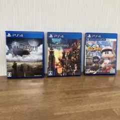 PS4 ゲームソフト 3本セット
