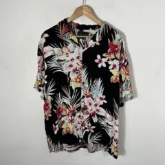 コムデギャルソンオム 花柄アロハシャツ ヴィンテージ 田中オム 00's