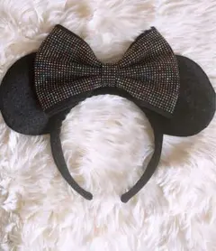 ミニー カチューシャ レインボードット