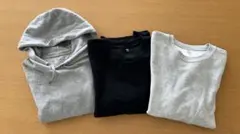 ユニクロトレーナー　3点　まとめ売り