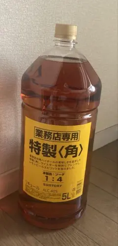 SUNTORY 特製〈角〉 5L 40% - メルカリ