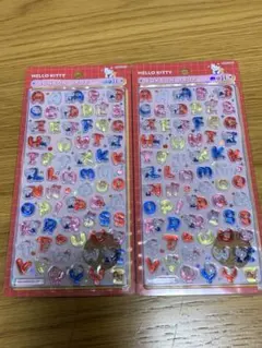 ハローキティ ボンボンドロップシール moji