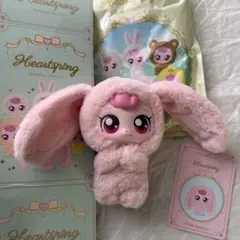 ティニピン ハチュピン アニマルシリーズ pinkbunny キーリング うさぎ
