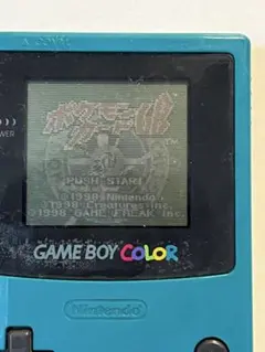 ゲームボーイカラーグリーン本体とポケモンカードGB