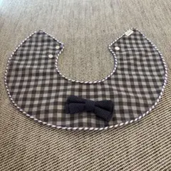 マールマールチェック柄 蝶ネクタイ スタイ