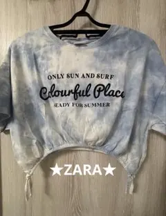 ZARA Tシャツ　ショート丈