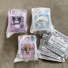 サンリオキャラクターズ　パッケージミニチュアコレクション 3点まとめ売り