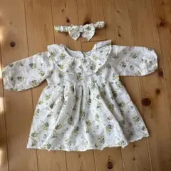 Baby nest ロンパース ワンピース ベビー バースデー プティマイン 系