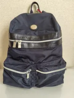 オロビアンコ　ネイビー ナイロンリュック