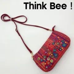 ⭐️希少⭐️ Think Bee! シンクビー 刺繍 ショルダーバッグ