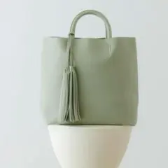 タッセル付軽量シンプルトートバッグ RODE SKO ロデスコ バッグ　未使用品