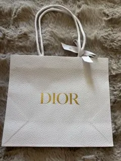 Dior ディオール　ショッパー紙袋　リボン付き
