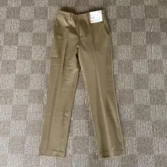 【新品】UNIQLO ヒートテックスマートスリムストレートパンツ キャメル S