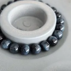 天然石 ブルー タイガーアイ ブレスレット 809e 天然色 8.5mm