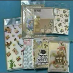 ディズニー 文房具 セット 묶음 판매