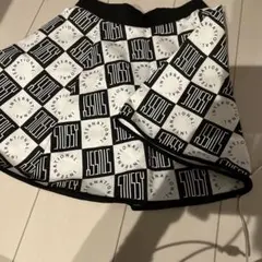 STUSSY ミニスカート チェッカーフラッグ柄 Sサイズのサムネイル
