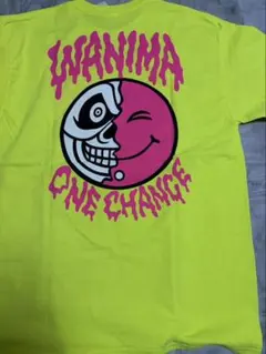 WANIMA ONE CHANGE Tシャツ 蛍光イエロー 美品