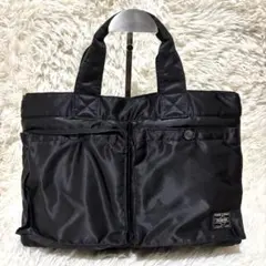 新品✨超美品 ポータータンカー トートバッグS ブラック ハンドバッグA4可