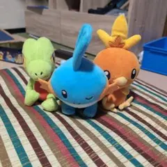 ポケモン アチャモ キモリ ミズゴロウ ホウエン御三家 ぬいぐるみ