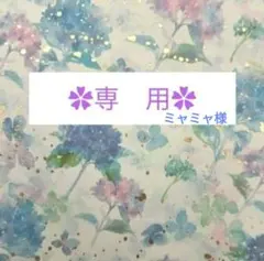 ミャミャ様専用