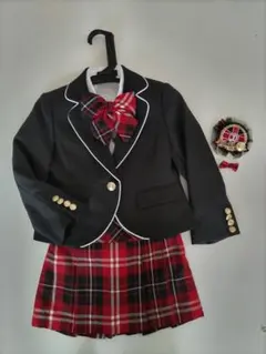 女の子 フォーマル スーツ120 5点セット 卒園式　入学式　セレモニー