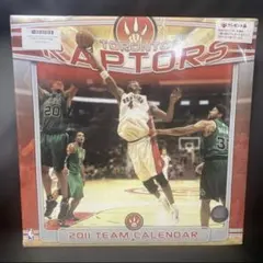 貴重シュリンク付新品NBAxラプターズ カレンダー2011米暦 #マニア向けのサムネイル
