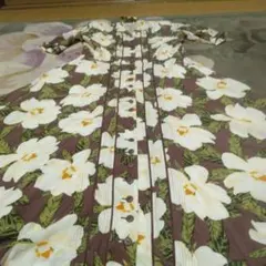 夏セール　ピンクハウス　インゲボルグフラワープリント シャツワンピース 半袖